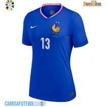 Camisa de time de futebol França Kante #13 Replicas 1º Equipamento Feminina Europeu 2024 Manga Curta
